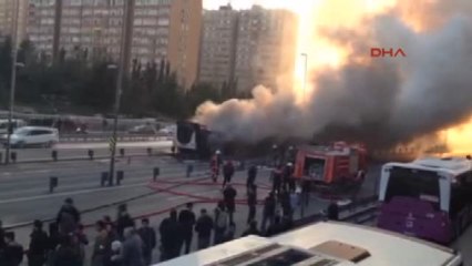 Metrobüs Yangınının Görüntüsü... 4