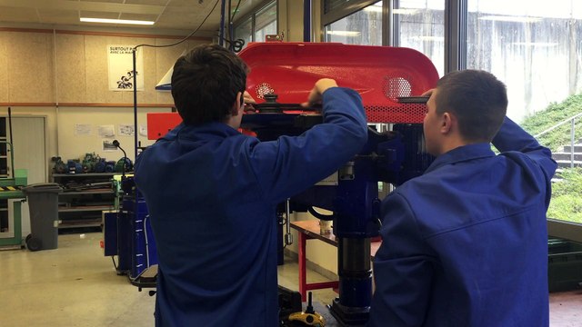 Défoncé au lycée ... danger à l'atelier.