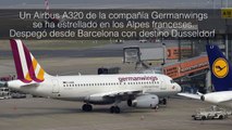 Se estrella en los Alpes franceses un avión con 150 pasajeros que salió de Barcelona