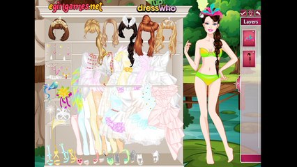 Barbie White Swan Bride Dress Up Games