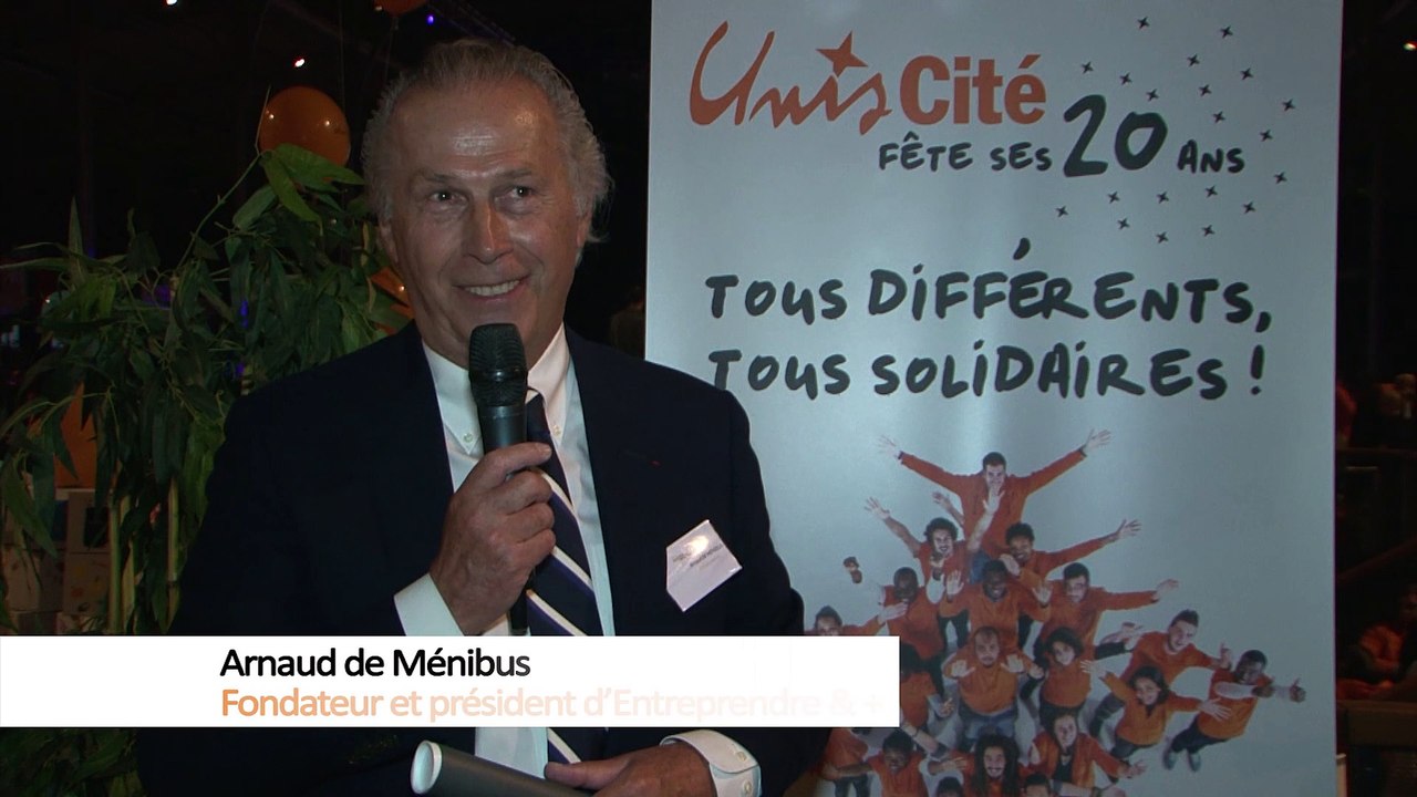 Entreprendre et + UNIS-CITE - 20 ANS - ITW ARNAUD DE MENIBUS
