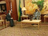 Audience du Président avec le Représentant du Gouvernement Chinois au Gabon
