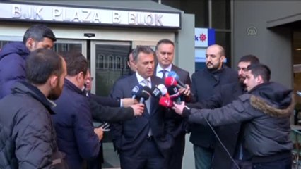 Beşiktaş Başkanı Fikret Orman Basın Toplantısı (1)