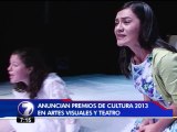 Anuncian premios de Cultura en Artes Visuales y Teatro