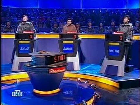 staroetv.su / Своя игра (НТВ, 03.02.2007) Илья Тальянский - Алексей Богословский - Дмитрий Борок