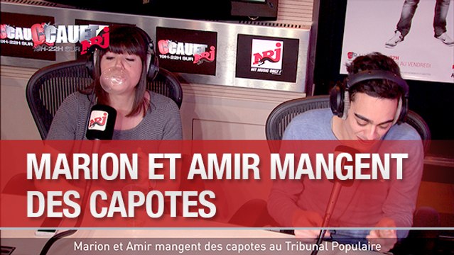 Marion et Amir mangent des capotes au Tribunal Populaire - C'Cauet sur NRJ