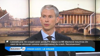 Crash de l'A320 : Franck Riester estime que Lionnel Luca "s'est discrédité" avec son tweet