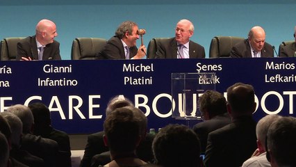 Platini, reelegido al frente de la UEFA