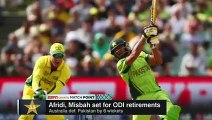 Ian Chappell , Micheal Holding and Bevan about Misbah and Afridi