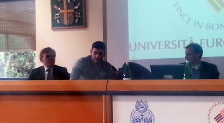 La lezione di Lotito all'Università Europea di Roma (4)