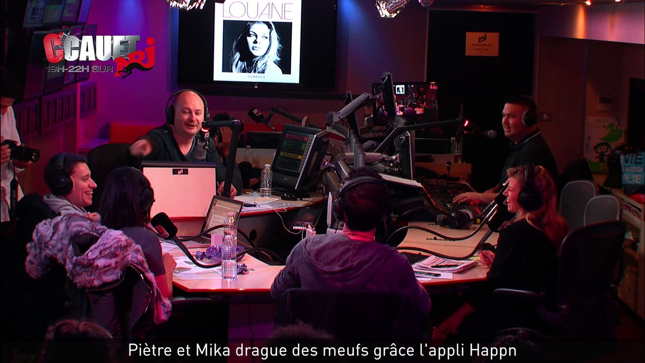 Piètre et Mika draguent des meufs grace l'appli Happn - C'Cauet sur NRJ