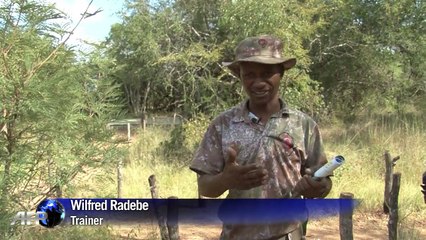 Gun drills and discipline at S. Africa anti-poaching school
