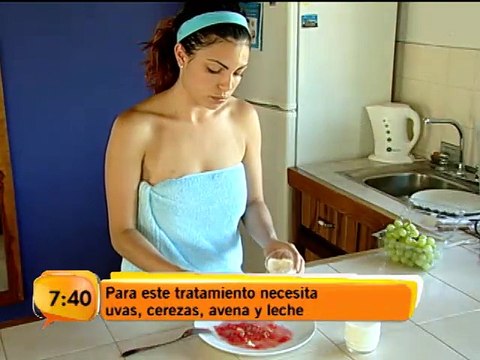 Use productos naturales para evitar las arrugas