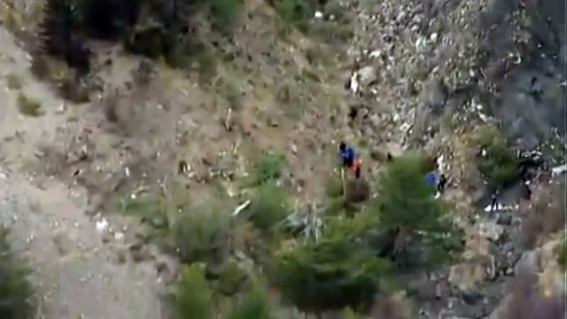RAW FOOTAGE Germanwings Airbus A320 crashed in Alps