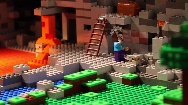 LEGO® Minecraft - The Cave Stop Motion
