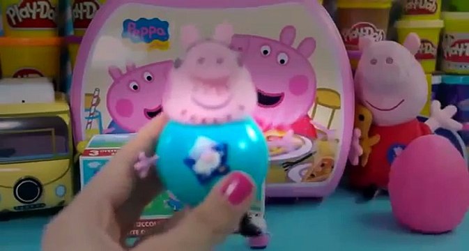 kinder surprise violetta peppa pig kinder surprise eggs play doh opening egg peppa pig toys playdoh