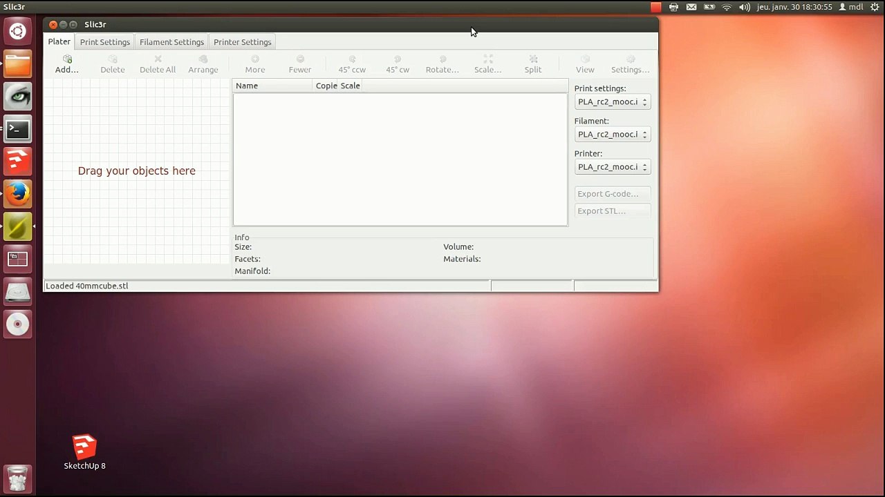 Passer d'un modèle 3D à du langage machine