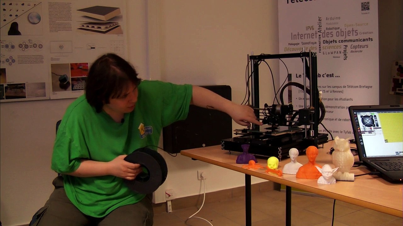 Principes de l'imprimante 3D
