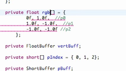 Android Application Development - 183 - OpenGL Vertex Color Buffer.mp4