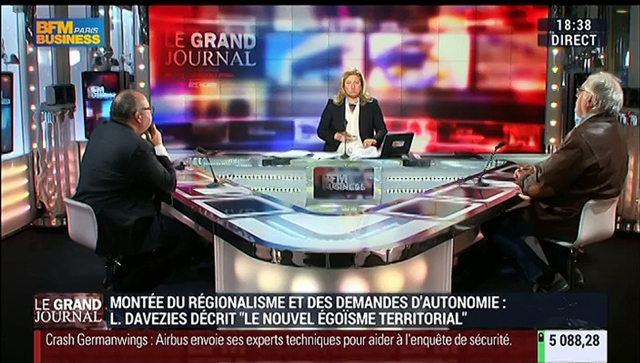 Laurent Davezies, professeur au CNAM, titulaire de la chaire "Économie et développement des territoires" (2/3) – 24/03