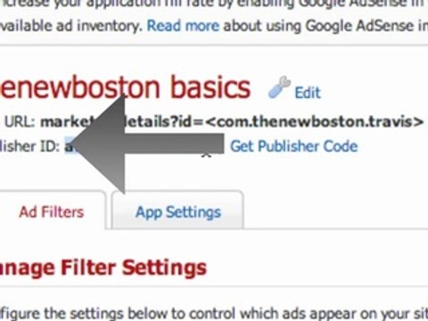 Android Application Development - 197 - Adding Ad Unit Id and Ad Size.mp4