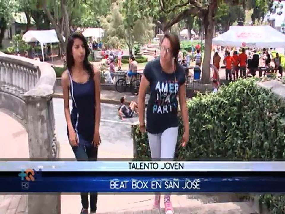 Beat box con mensaje positivo