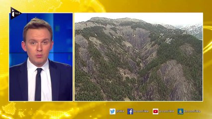 "J'ai vu l'avion qui passait à ras des montagnes"