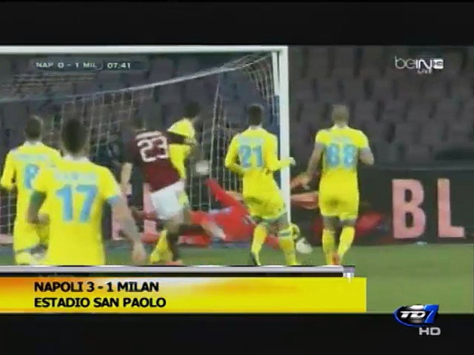 Napoli 3 - Milán 1