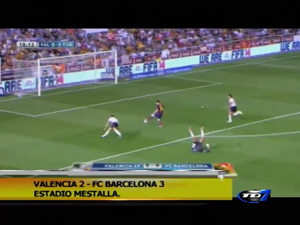 Valencia 2 - Barcelona 3