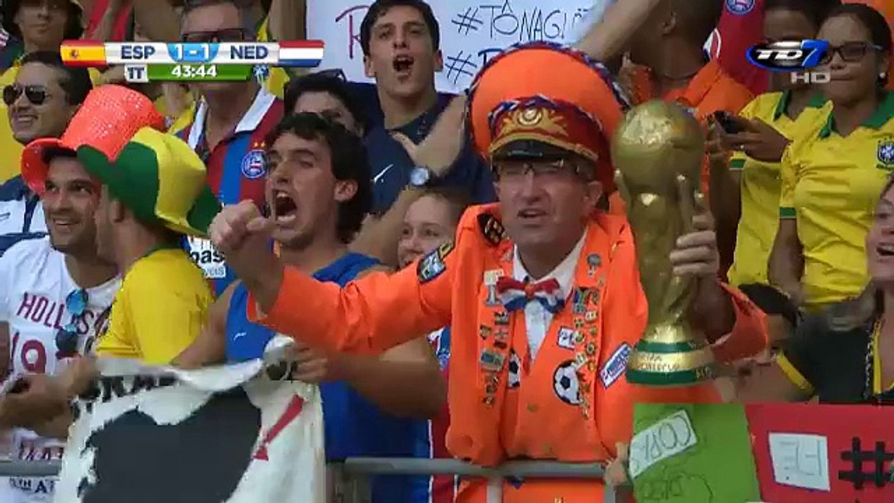 Gol España 1 - Holanda 1