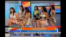 Binibining Pilipinas 2015 Winners - News to Go Appearance and Interview