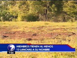 Sospechosos de conformar banda narco tenían a su nombre al menos 13 lanchas