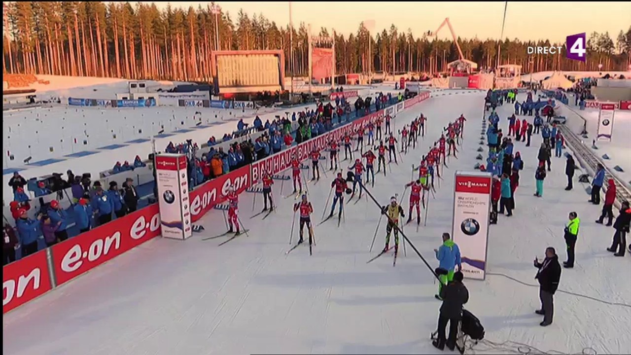 Biathlon, mass-start H des ChM de Kontiolahti, 15 mars 2015