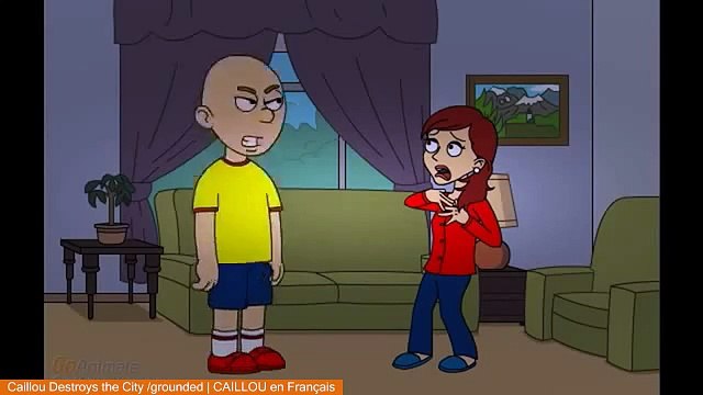 Caillou Destroys the City /grounded | CAILLOU en Français