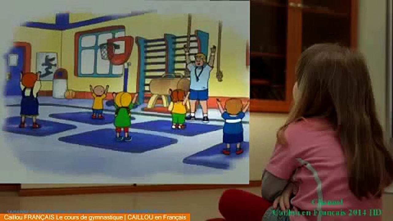 Caillou FRANÇAIS Le cours de gymnastique | CAILLOU en Français