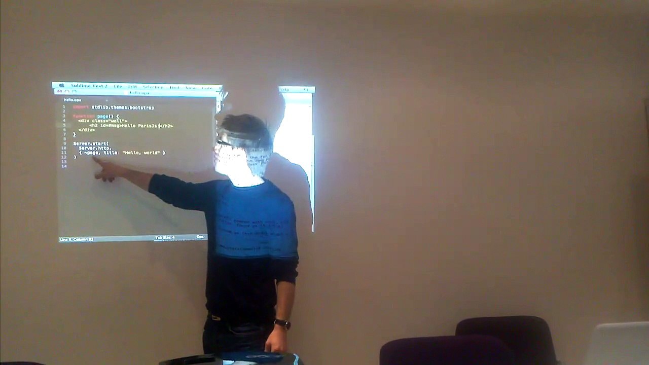 ParisJS 26 - Cédric Soulas - The Opa Framework for JavaScript - Rapid + Secure Web Development