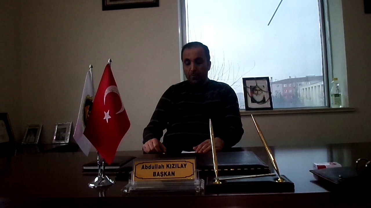 KORSAN BAŞKAN 15  HALKA SESLENİŞ ABDULLAH KIZILAY