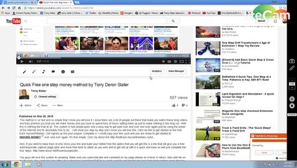 Video proof One step method to make money online for free and fast