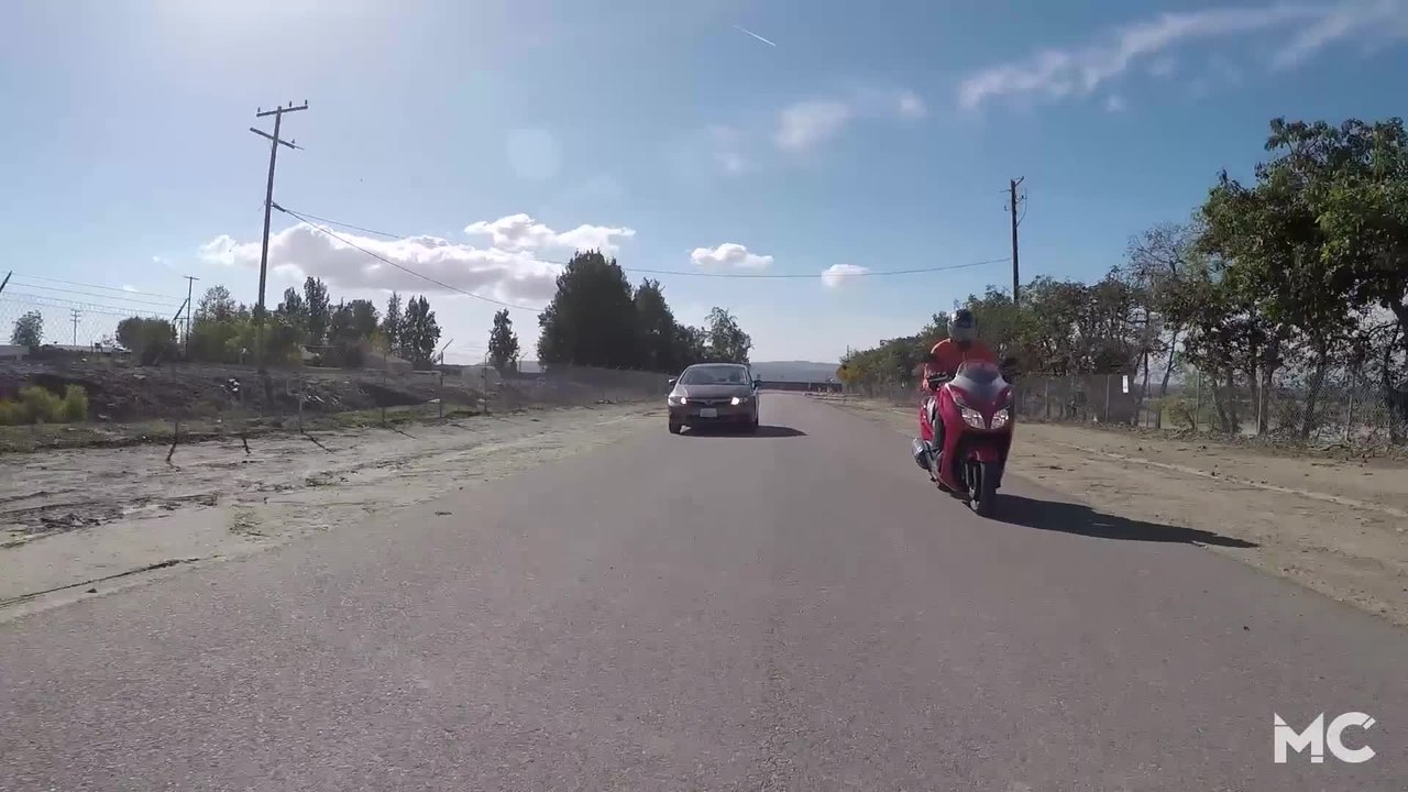 Scooter vs. Car Drag Race!
