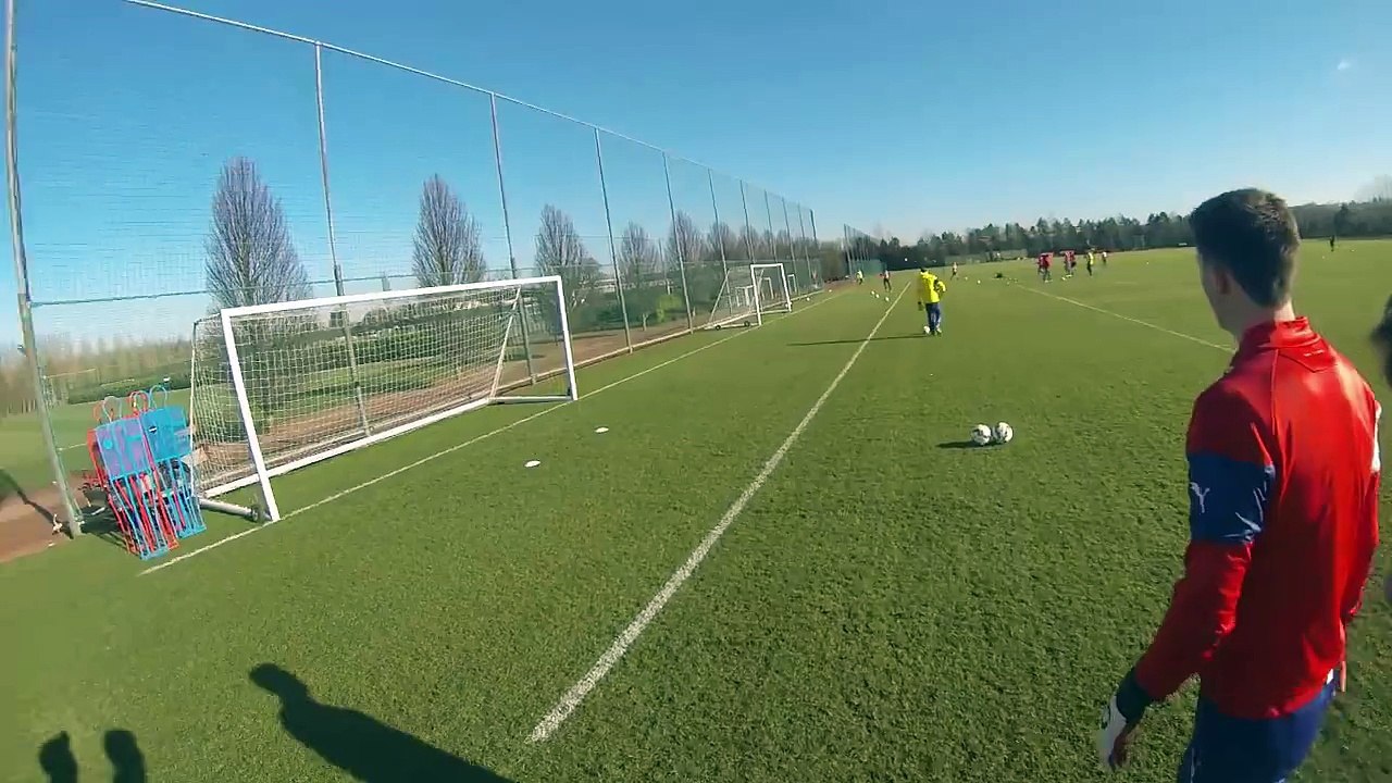 Arsenal's Goalkeepers training 24 March 2015