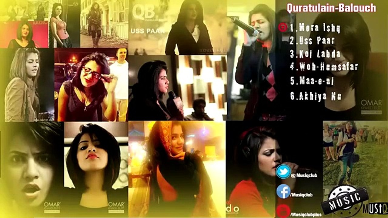 Quratulain-Balouch Super hit Songs Collection 2015