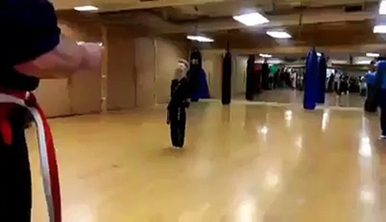 That's a tough 9-year-old!