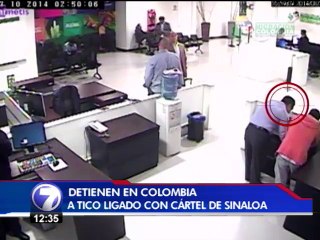 Detienen en Colombia a costarricense que sería enlace de Cartel de Sinaloa