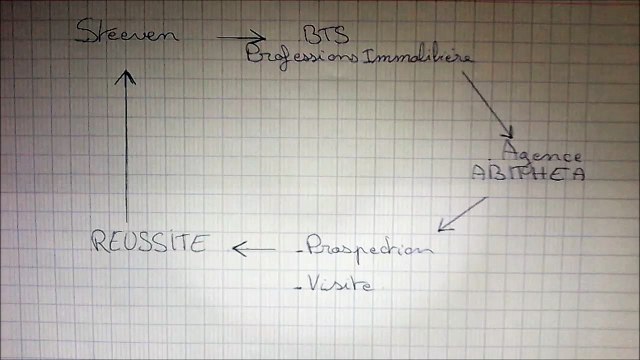 Steeven Legros bts pi la vente en agence immobiliere.