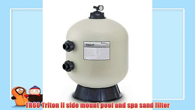 Pentair 140212 Triton II Side Mount Fiberglass Sand Pool Filter with ClearPro Technology 3.14