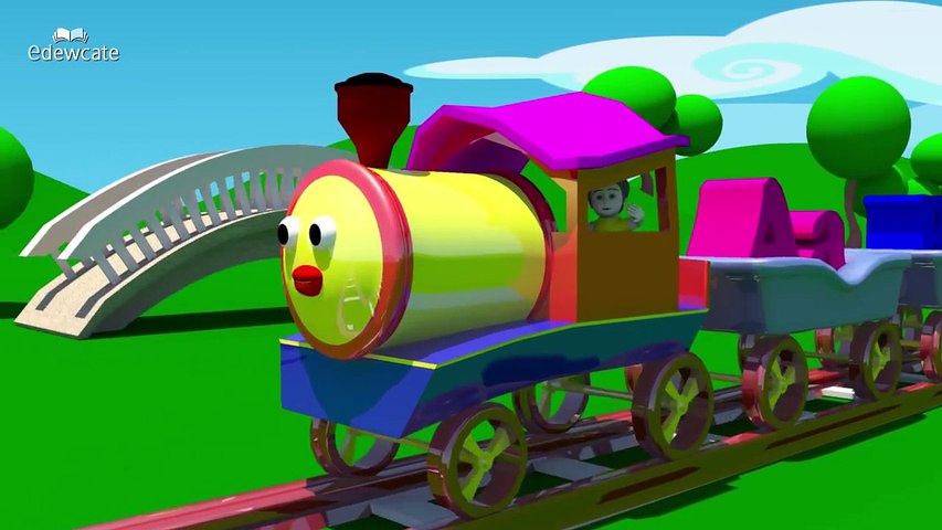 Abc On Wheels Medley Abc Train Song Abc Bus Song Abc Song In 3d Video Dailymotion