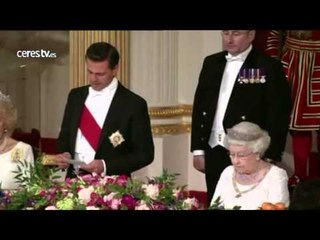 Isabel II y Cameron reciben a Peña Nieto en su primera visita al Reino Unido