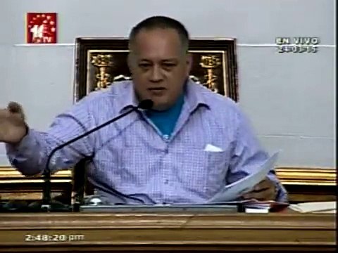 Diosdado Cabello asegura que firmas contra el decreto de Obama no generarán una “lista Tascón”