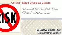 Chronic Fatigue Syndrome Solution 2013, Did It Work (  my review)