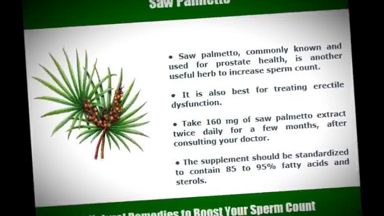 10 foods to increase sperm count